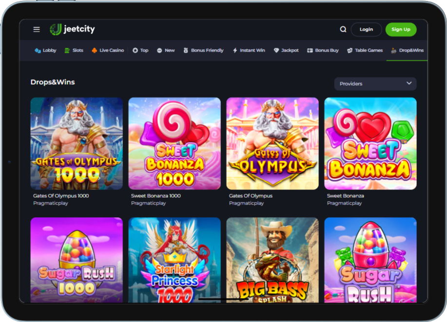JeetCity Casino Pokies Games